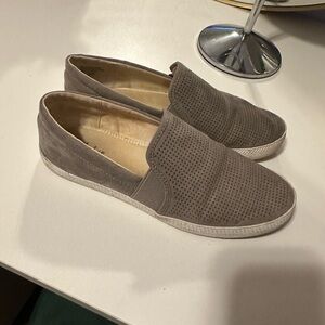 Men's Taupe Slip-On Shoes